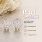 💎✨🦢 OFFRE LIMITÉE 50% DE RÉDUCTION! Boucles d'Oreilles à Pousses Florales Glamour – Cristaux Multi-Facettes, Tiges Hypoallergéniques, Éclat Brillant – Parfaites pour les Mariages, Fêtes ou Soirées Glamour 🥂