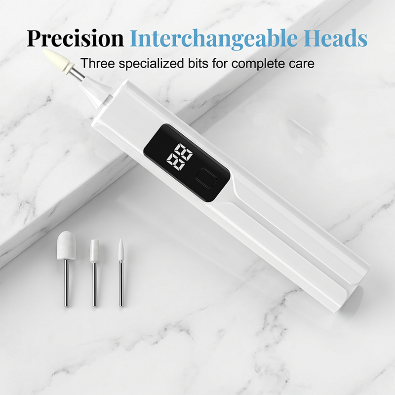 💅 50% DE RÉDUCTION! ✨ Kit Perceuse à Ongles Électrique Professionnel – Têtes interchangeables, écran LED & précision – Manucure et pédicure à domicile 🏠