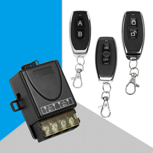 🔌 ⚡Kit d'interrupteur et récepteur sans fil – Installation facile, large compatibilité et fonctionnement sécurisé 🏠