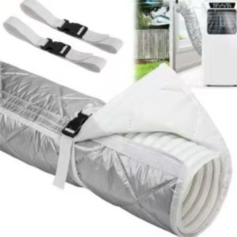 ❄️🛡️ 50% DE RÉDUCTION ! Housse Isolante pour Tuyau d'Évacuation de Climatiseur – Réduit le Retour de Chaleur, Protège contre la Condensation & Améliore l'Efficacité de Refroidissement ✨
