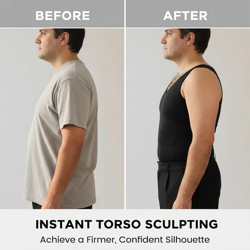 Men's Compression Body Shaper Tank Top