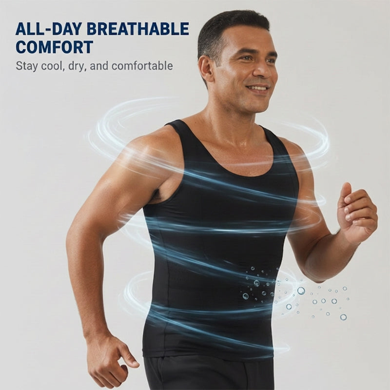 Men's Compression Body Shaper Tank Top