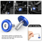 📢 50% DE RÉDUCTION ! ⏰ 10 Pcs Entretoises à Vis Universelles pour Automobile – Alliage d’Aluminium, Dimensions de Précision & Multifonction – Idéales pour Pare-Chocs, Plaques d’Immatriculation et Panneaux de Garniture – 8 Couleurs Disponibles 🚗🔧✨
