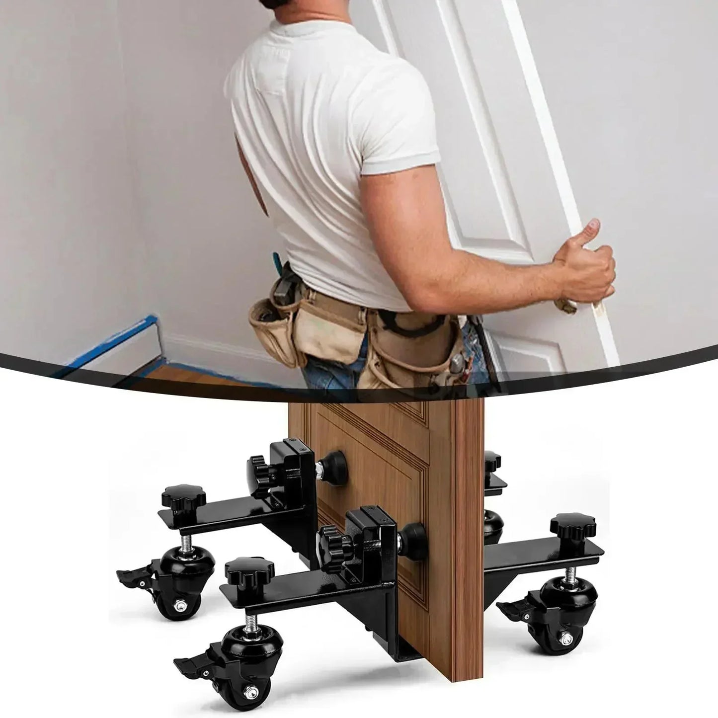 🚪 Soldes 2026 — Plus de 49 000 vendus!🔥 Outil d'Installation de Porte – Précision & Simplicité 🔧
