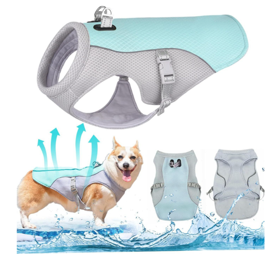 💗LAST DAY SALE 50% OFF⚡50K+ SOLD!!🐾🐕 Dog Summer Ice Cooling Prote🐕‍🦺💦
