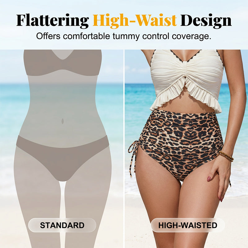 🔥Ensemble Bikini Imprimé Léopard Élégant pour Femme