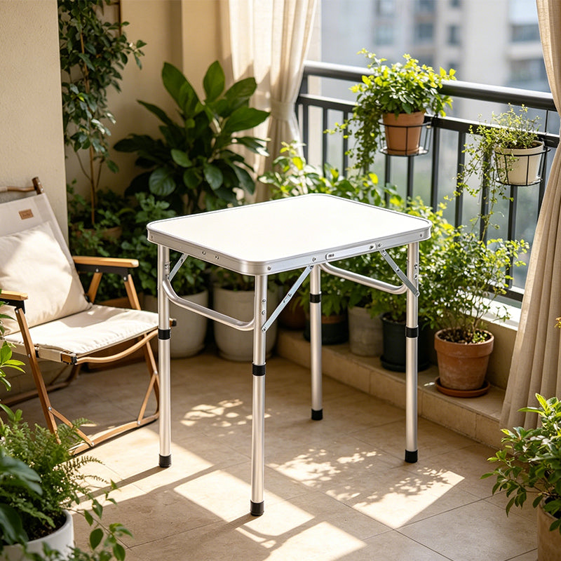 🪑 50% DE RÉDUCTION ! 🌿 Table Pliante Portable Multi-Usages – Légère, Robuste & Montage Rapide – Hauteur Double Réglable 26-55 cm – Idéale pour Intérieur, Camping & Terrasse 🏕️