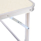 🪑 50% DE RÉDUCTION ! 🌿 Table Pliante Portable Multi-Usages – Légère, Robuste & Montage Rapide – Hauteur Double Réglable 26-55 cm – Idéale pour Intérieur, Camping & Terrasse 🏕️