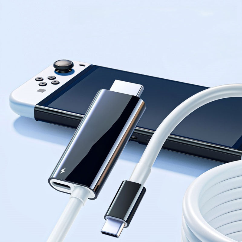 Câble d'Adaptateur USB-C vers HDMI pour Switch