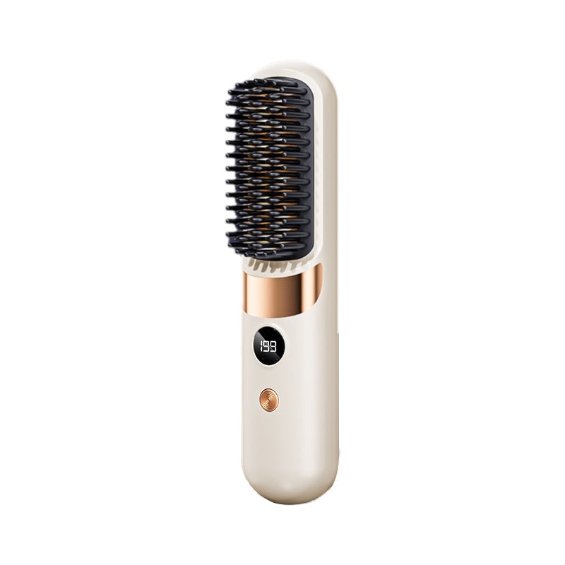 ⏳⏰Derniers 4 heures de soldes💇‍♀️ Peigne-lisseur 3-en-1 sans fil portable, lisse coiffe démêle les cheveux nomade pour tous vos déplacements ✨