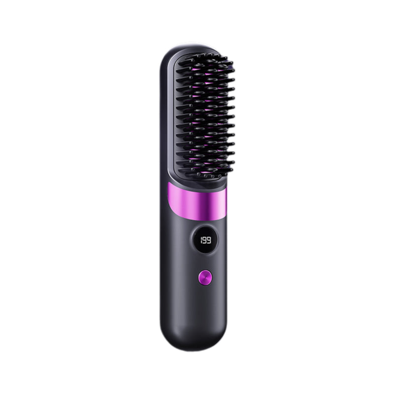 ⏳⏰Derniers 4 heures de soldes💇‍♀️ Peigne-lisseur 3-en-1 sans fil portable, lisse coiffe démêle les cheveux nomade pour tous vos déplacements ✨