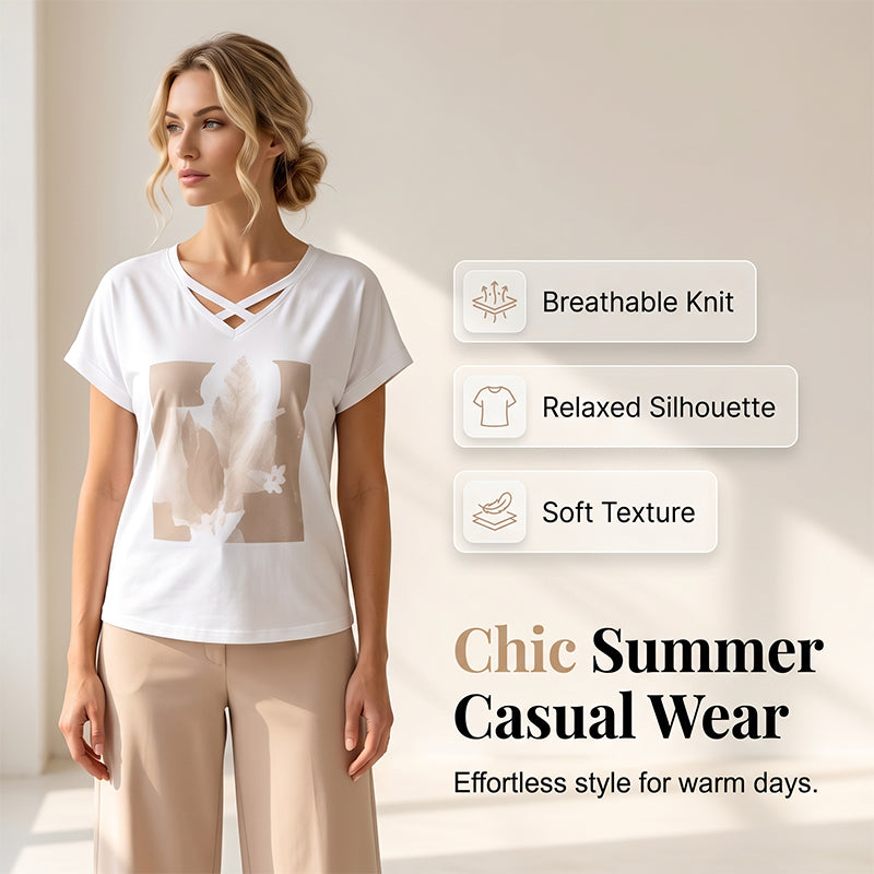 👗🌸 Plus de 46 000 exemplaires vendus ! Ensemble 2 pièces col V et short – Chic décontracté, silhouette moderne pour un look effortless au quotidien ☀️🌿