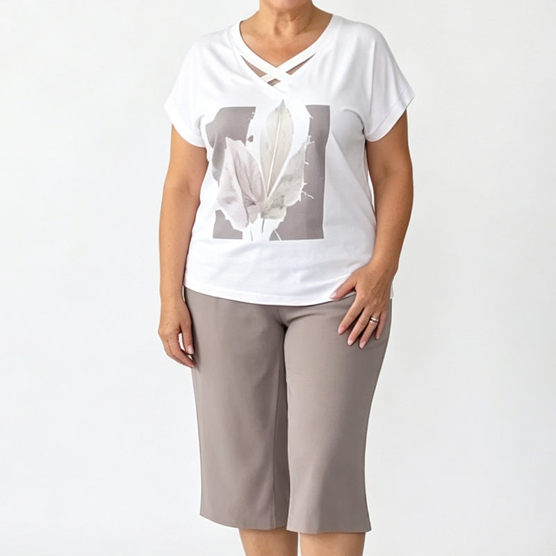 👗🌸 Plus de 46 000 exemplaires vendus ! Ensemble 2 pièces col V et short – Chic décontracté, silhouette moderne pour un look effortless au quotidien ☀️🌿