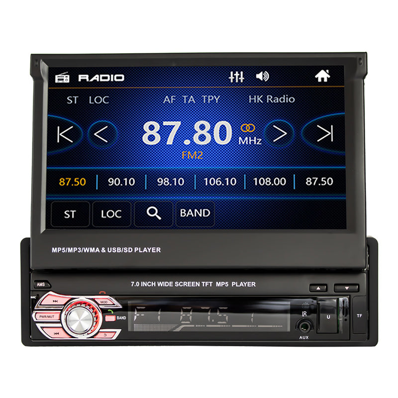 📻🚗 Autoradio 7 pouces à écran tactile – Bluetooth mains libres, USB/SD/AUX et caméra de recul incluse, modernisez votre conduite 🎯🔧