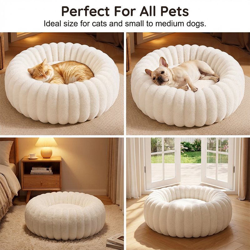 🎉 Soldes 2026 — Plus de 46 000 ventes !🐾 Panier rond apaisant ultra-doux 🛌