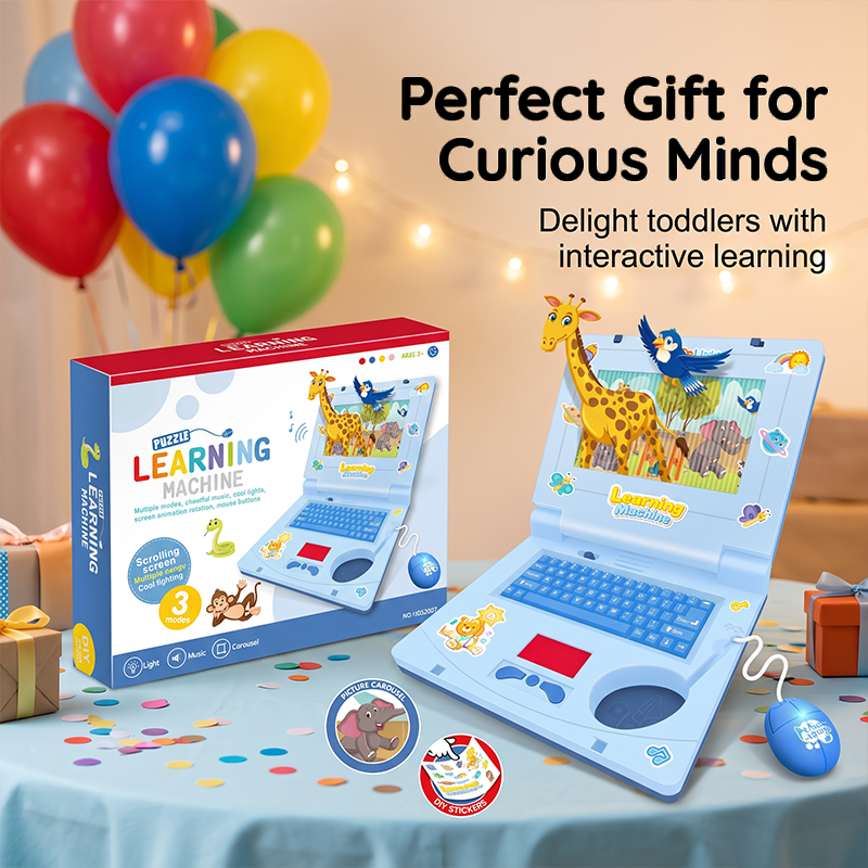 🎉 Soldes 2026 — Plus de 28 000 ventes !💻 Ordinateur portable jouet interactif de simulation 🎵