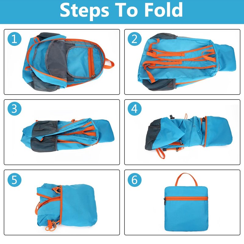 🔥 Promotion exceptionnelle – 50 % de réduction ! 🔥Sac à dos de camping pliable et imperméable