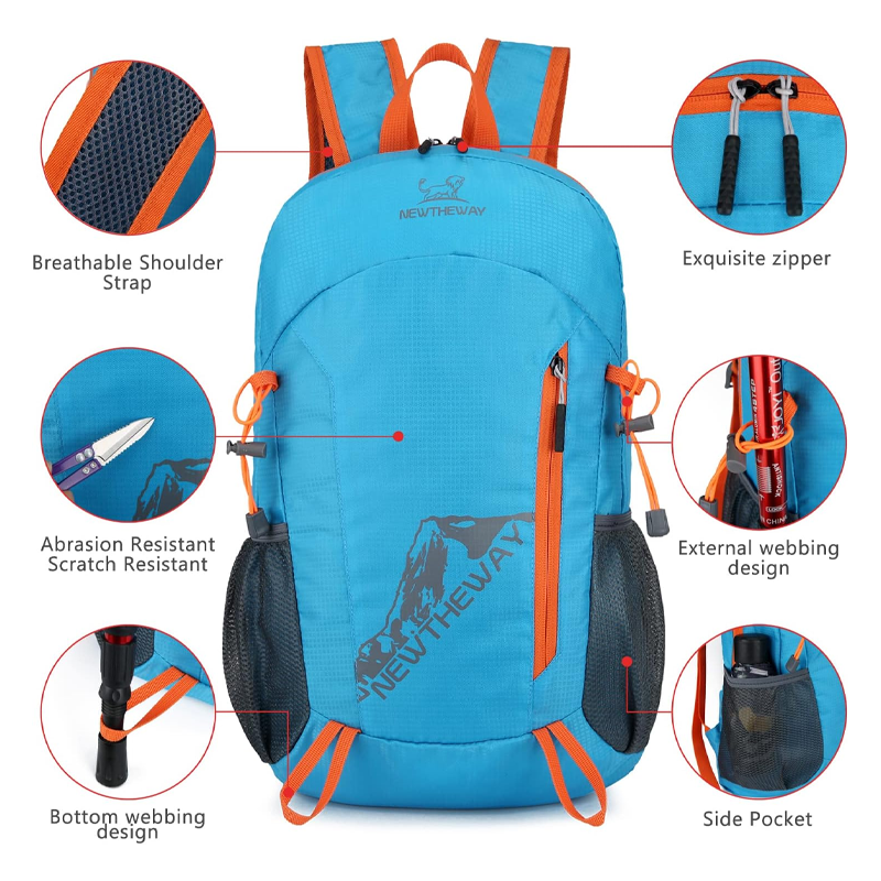 🔥 Promotion exceptionnelle – 50 % de réduction ! 🔥Sac à dos de camping pliable et imperméable