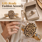 🎉 50% DE RÉDUCTION ! 🐆 Bague Ovale Vintage Léopard – Alliage – Motif Sauvage & Pierres Scintillantes for Femme