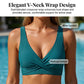 Ensemble bikini froncé taille haute pour femme