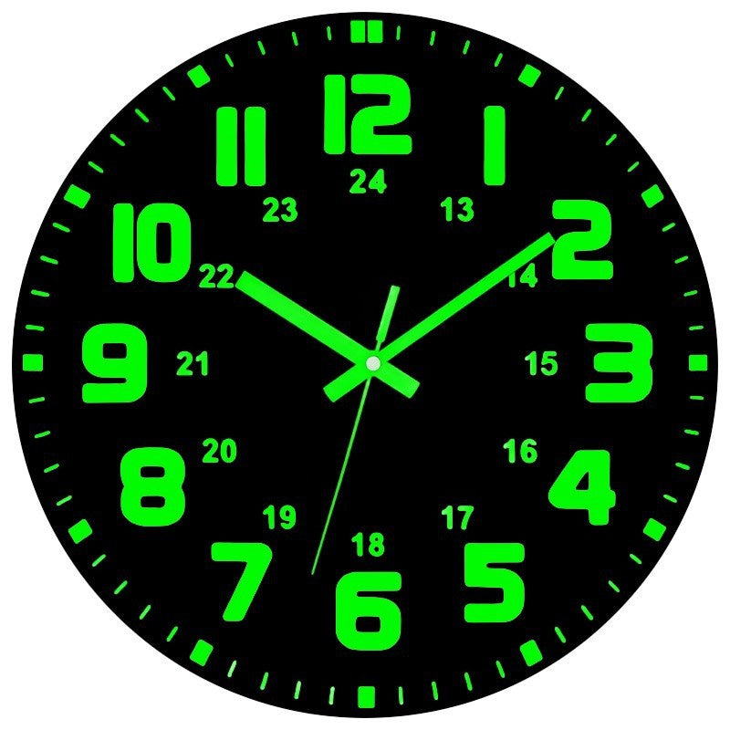 Horloge Murale Lumineuse