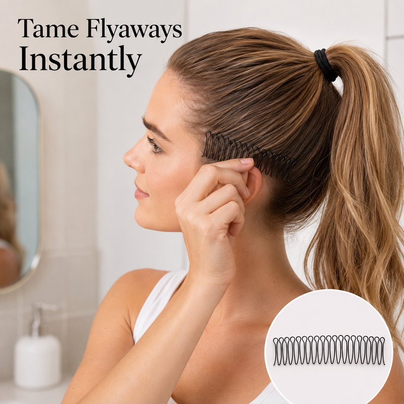 🏆 1 acheté 1 offert 💐 Peigne flexible « Invisible Grip » pour cheveux rebelles