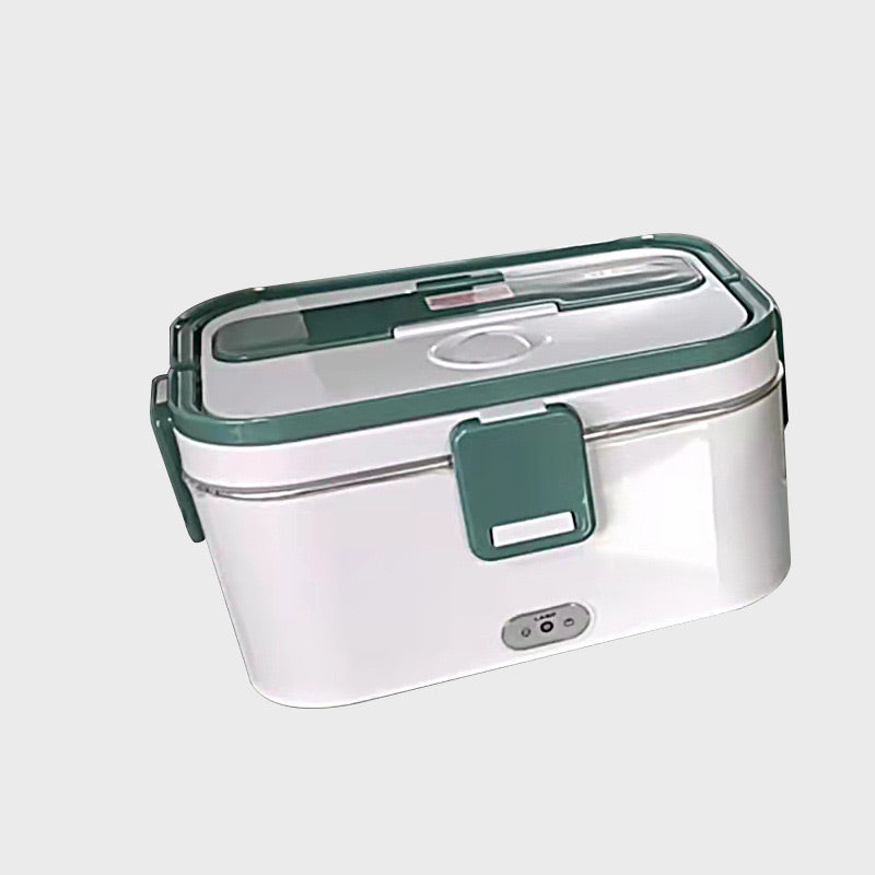 🍱 OFFRE LIMITÉE -50% ⚡ Boîte à Déjeuner Chauffante Électrique — 1,8L, Inox, Poignée Renforcée