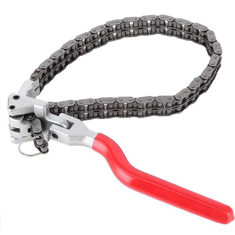🔧 50% DE RÉDUCTION ! ⛓️ Clé à Chaîne pour Filtre à Huile – Acier au Carbone – 60-160 mm & Prise Robuste for Mécanique
