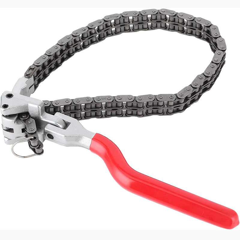🔧 50% DE RÉDUCTION ! ⛓️ Clé à Chaîne pour Filtre à Huile – Acier au Carbone – 60-160 mm & Prise Robuste for Mécanique