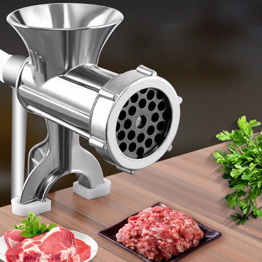 🍖 Moulin Multifonctionnel 2-en-1 — Hachoir à Viande & Farceur à Saucisses, Alliage d’Aluminium 🏆