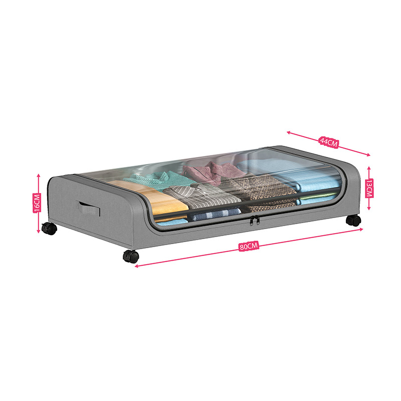 Large-Capacity Underbed Storage Cart