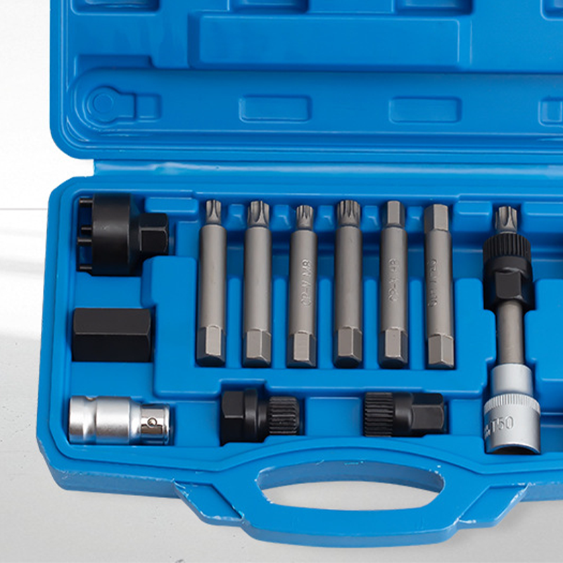 📢📢50% DE RÉDUCTION !! ⏰ Kit d'outils de dépose de poulie d'alternateur 13 pièces