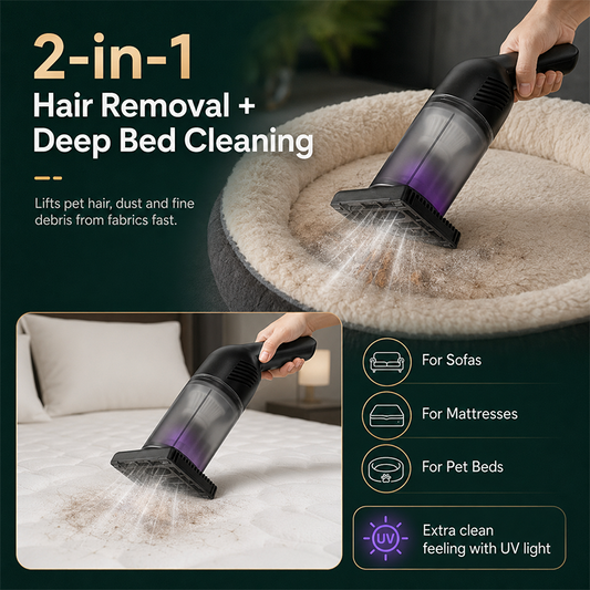 Aspirateur à main sans fil pour matelas