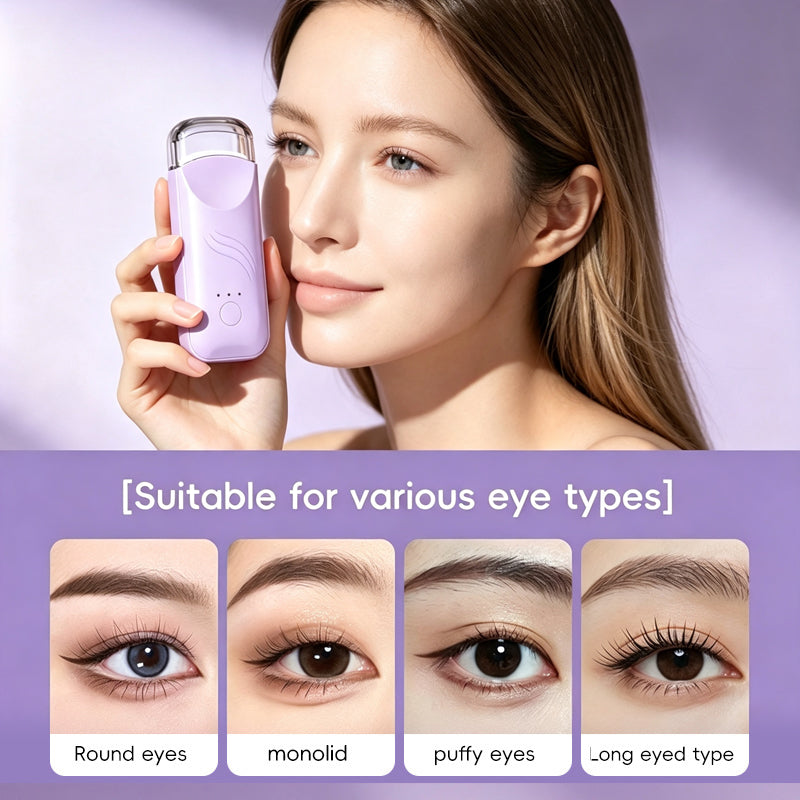 🔥 -50% MAINTENANT ! 👁️ Recourbe-Cils Chauffant Électrique Rechargeable – Chaleur douce, boucle longue durée & recharge USB – Parfait pour un lifting de cils sans effort toute la journée ✨