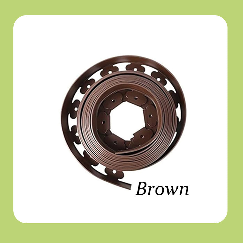 🏡 50% DE RÉDUCTION! 🌿 Bordure de Jardin 10m avec 30 Piquets – PE durable, découpe facile & pose rapide – Idéale pour délimiter pelouses & massifs 🌱