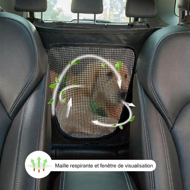 Housse de siège auto imperméable pour animaux de compagnie
