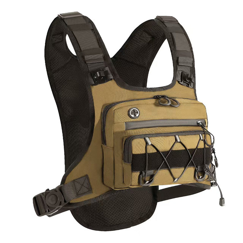 🔥Promotion exceptionnelle : 58 % de réduction🔥 Lot de gilets de cyclisme avant et arrière pour homme – Compatible avec un système d'hydratation, 3 L de capacité de rangement, maille respirante 🏃