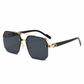 🕶️ 50% DE RÉDUCTION ! ✨ Lunettes de Soleil Géométriques – Métal+PC & Polycarbonate – UV400 & Look Audacieux for Streetwear