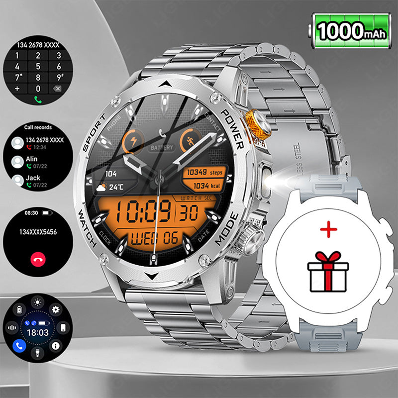 ⌚ PROMO LIMITÉE 50% DE RÉDUCTION ! ✨ Montre Connectée Bluetooth Sport – Autonomie Longue, Multisport, Pratique ✨
