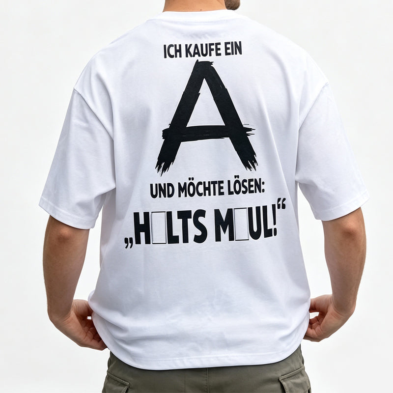 👕 T-Shirt Streetwear Imprimé Dos – Mélange Premium – Graphisme HD & Coupe Décontractée for Homme