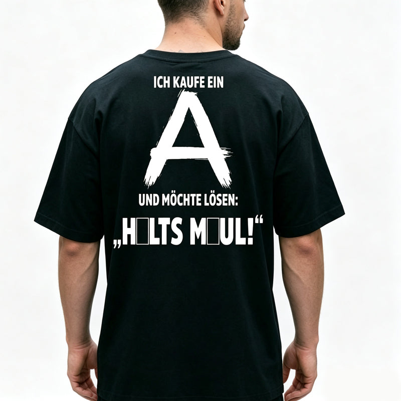 👕 T-Shirt Streetwear Imprimé Dos – Mélange Premium – Graphisme HD & Coupe Décontractée for Homme