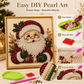🧘 Therapeutic Christmas Pearl Painting Kit — Relaxing Mindful Craft Activity