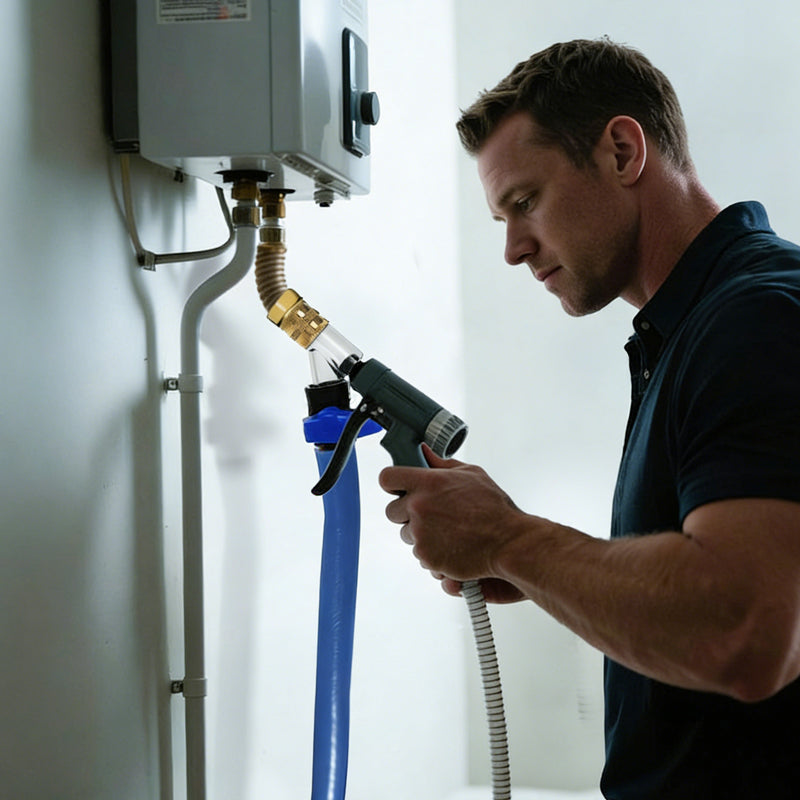 🔧💧 Outil de détartrage pour chauffe-eau sans démontage – Élimine le calcaire, prolonge la durée de vie, facile à utiliser, un entretien maison qui réduit vos factures et protège votre appareil 🛁✨