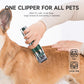 🐶✂️ -50% ! 🏡 Tondeuse Silencieuse pour Animaux – Titane-Céramique + ABS – Rechargeable & 1200 mAh – pour Chats & Chiens