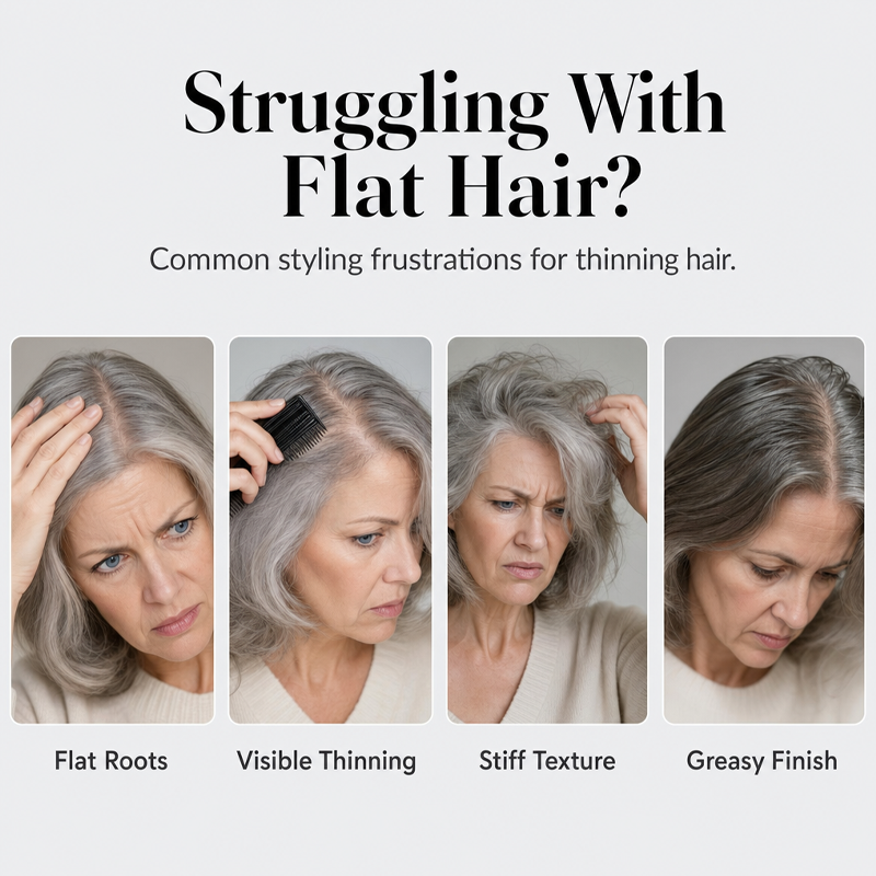 🔥 Offre spéciale sur un nouveau produit majeur de 2026 – Moitié prix ! 💇‍♀️ Laque volumisante longue tenue – Crée un look naturel et volumineux avec une forte tenue.