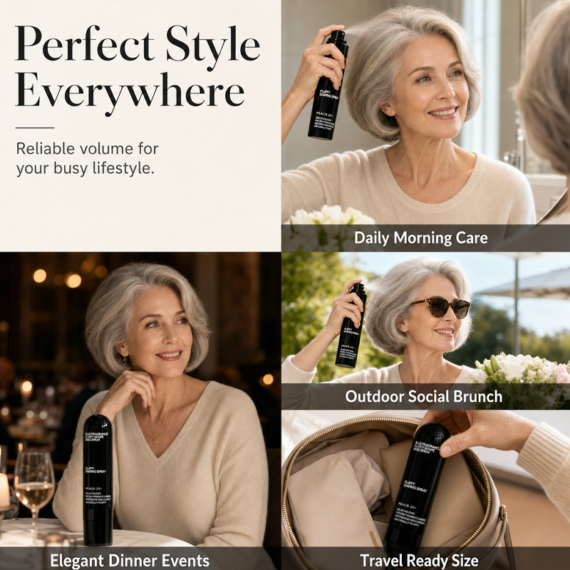 🔥 Offre spéciale sur un nouveau produit majeur de 2026 – Moitié prix ! 💇‍♀️ Laque volumisante longue tenue – Crée un look naturel et volumineux avec une forte tenue.