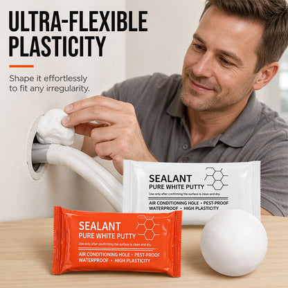 🔧 ACHETEZ 1, OBTENEZ 1 GRATUIT! 🏠 Mastic d'obturation imperméable – Colmate trous de mur & conduits de climatiseur – Anti-fuites, durable & facile à appliquer 🛡️