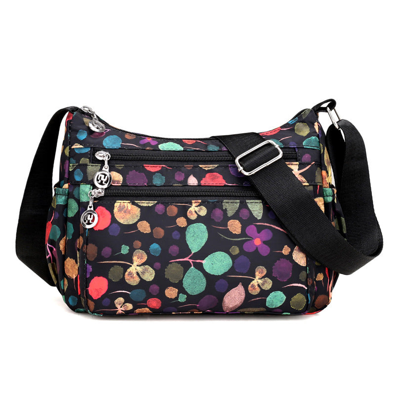 👜🌸 -50% ! 🧳 Sac Bandoulière Nylon Voyage – Multi-poches, Fermeture Sécurisée & Format Compact – Idéal pour le Quotidien & les Escapades