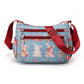 👜🌸 -50% ! 🧳 Sac Bandoulière Nylon Voyage – Multi-poches, Fermeture Sécurisée & Format Compact – Idéal pour le Quotidien & les Escapades