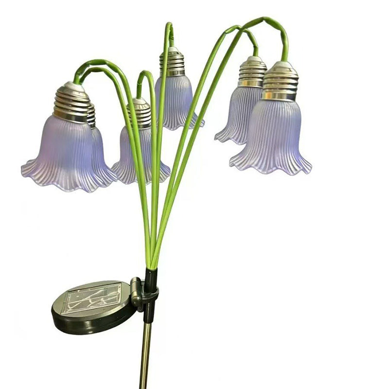 📢📢50% DE RÉDUCTION !! ⏰Lampes Solaires Fleurs Décorations de Jardin Extérieur 💐💡
